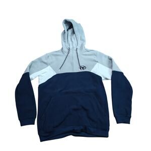 Columbia Penn State Nittany Lions Lodge Quarter-Zip Hoodie Navy Blue Medium